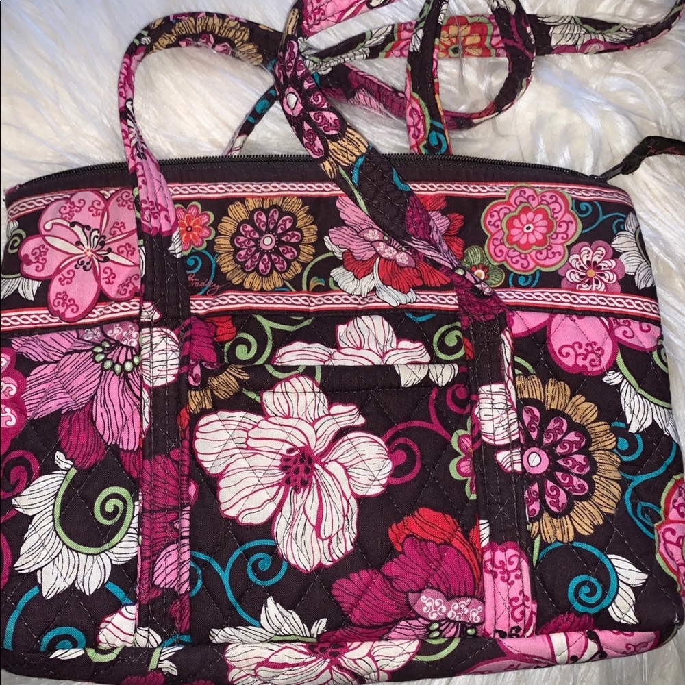 Vera Bradley small zip up bag